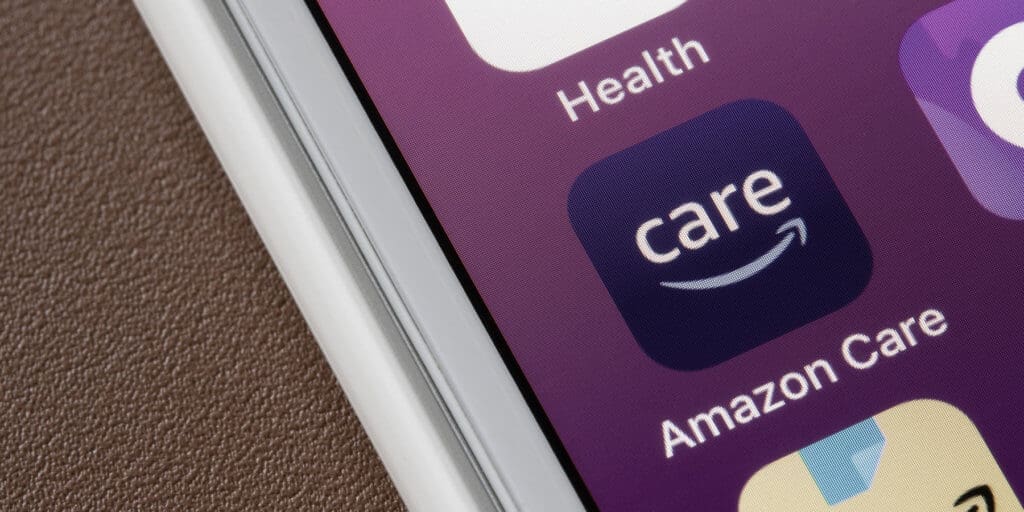 Amazon Care app on smartphone